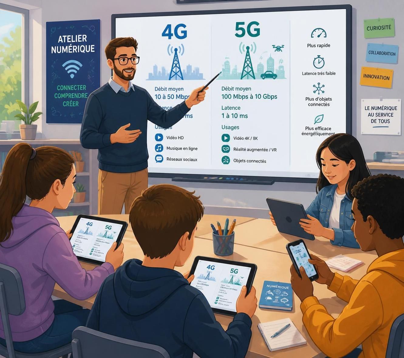 découvrez les principales différences entre la 4g et la 5g, leurs avantages, performances et ce que cela signifie pour votre expérience mobile.