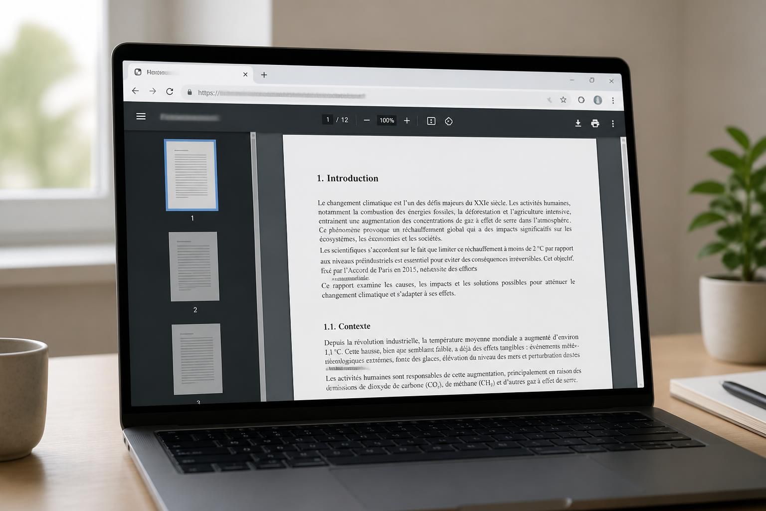 apprenez comment ouvrir facilement un fichier pdf directement dans la visionneuse intégrée de votre navigateur pour une lecture rapide et sans téléchargement.