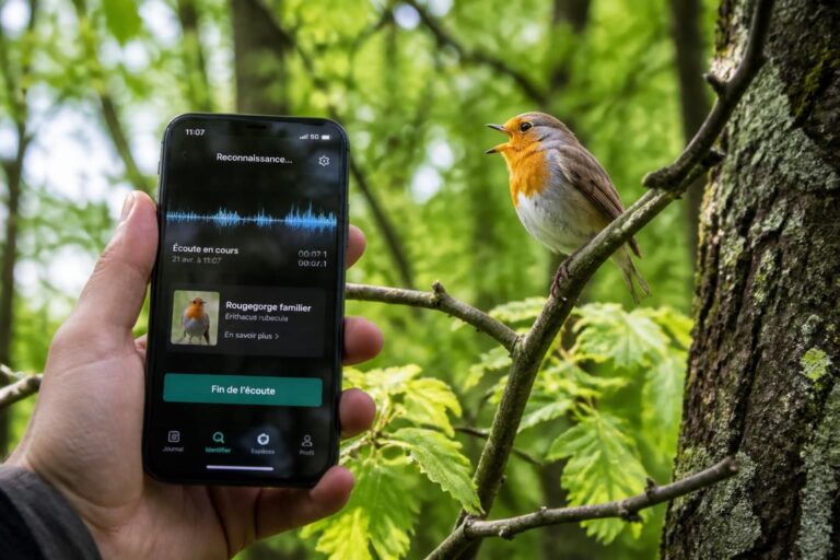 apprenez à identifier le chant des oiseaux facilement grâce à votre téléphone. découvrez les meilleures applications et méthodes pour reconnaître les oiseaux autour de vous.