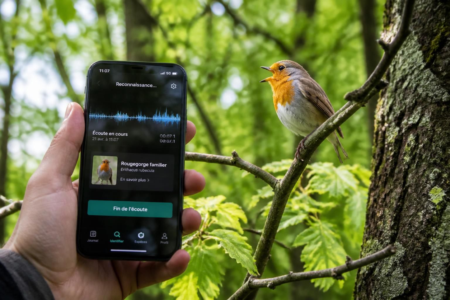 apprenez à identifier le chant des oiseaux facilement grâce à votre téléphone. découvrez les meilleures applications et méthodes pour reconnaître les oiseaux autour de vous.