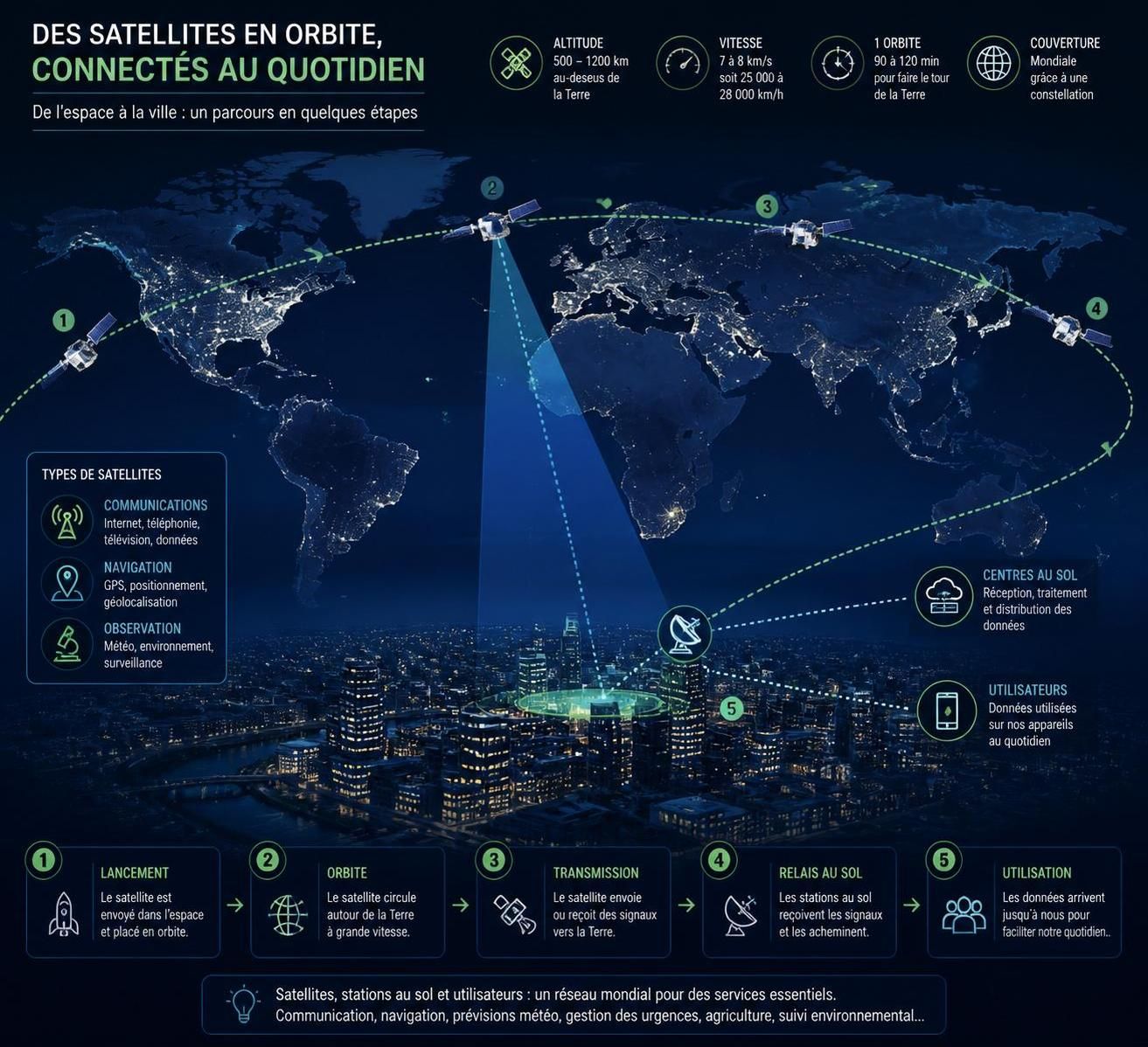 découvrez comment voir les satellites en direct passer au-dessus de vous et profitez d'une expérience unique d'observation spatiale en temps réel.