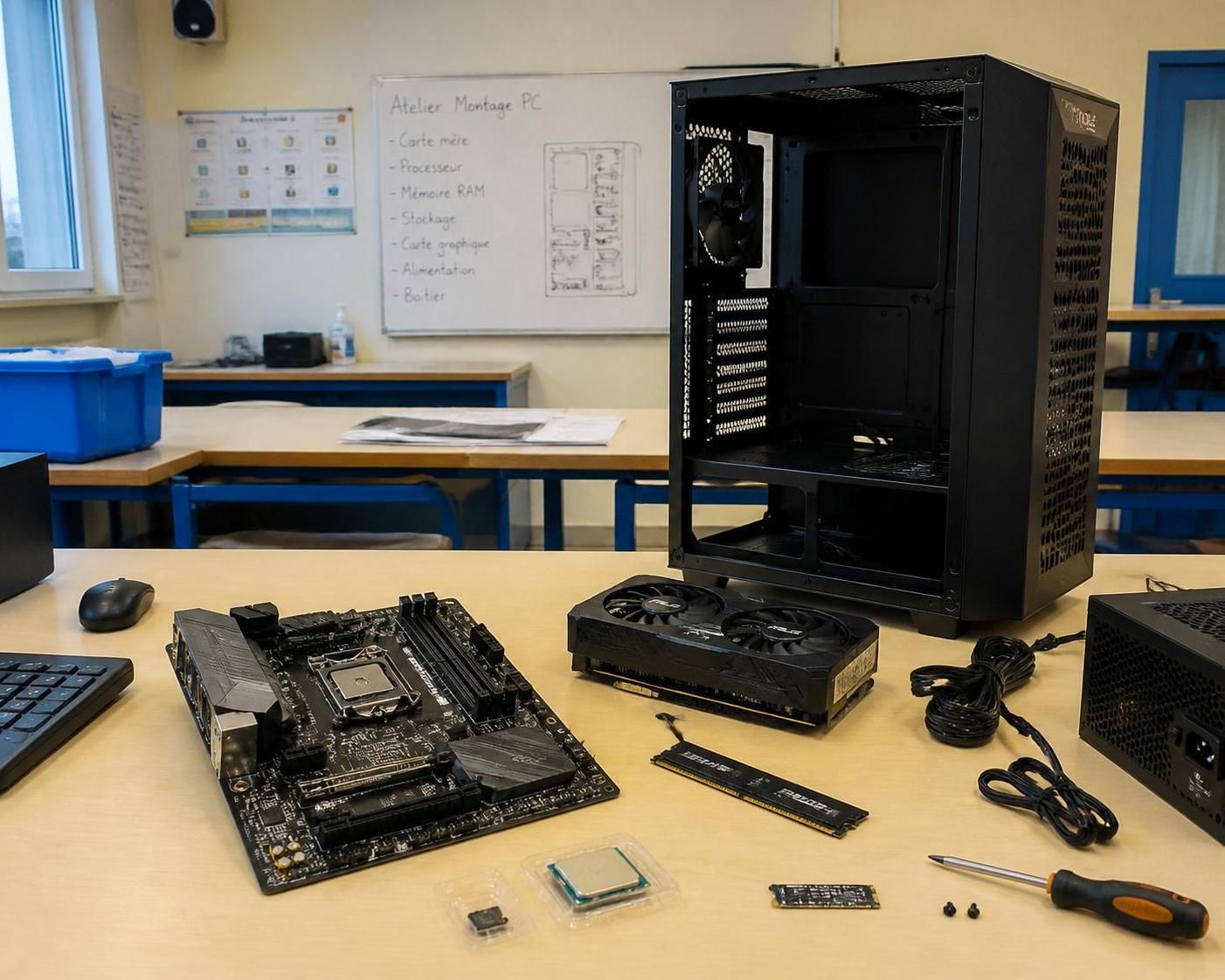 configomatic vous aide à monter votre configuration pc facilement et rapidement grâce à des guides simples et adaptés à vos besoins.