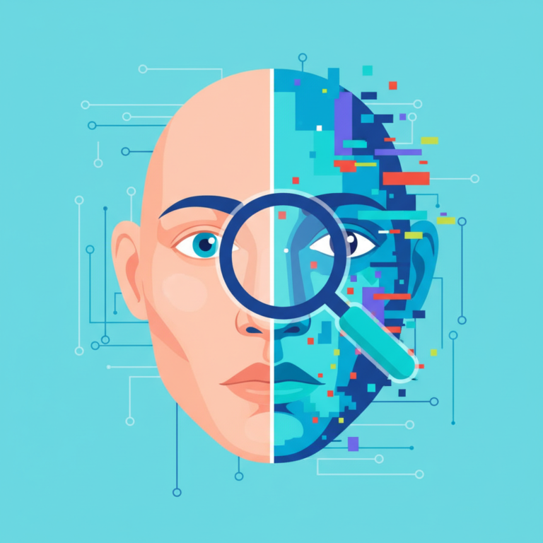 Un deepfake : fausse vidéo créée par intelligence artificielle